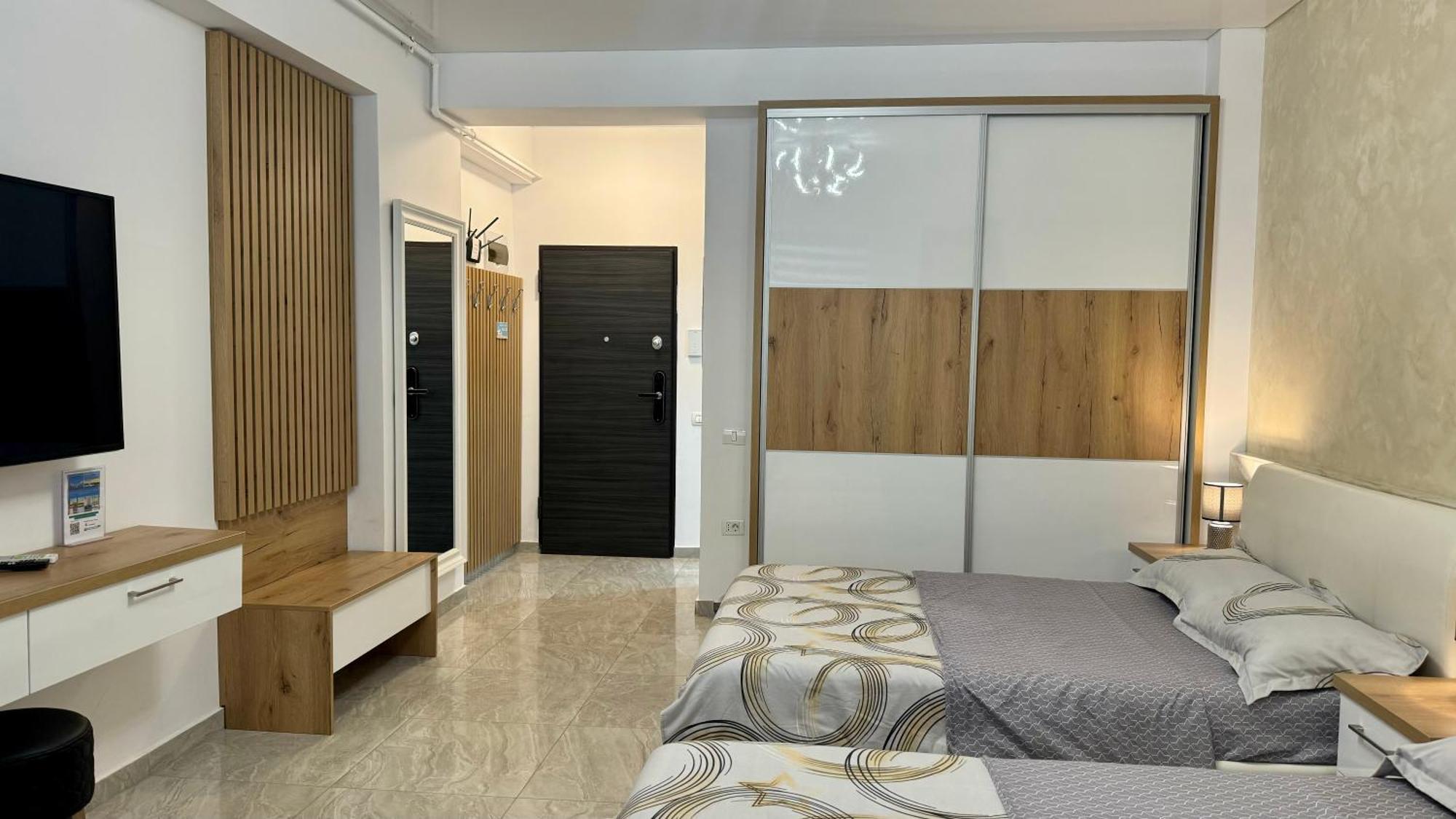 Seaview Deluxe Double Studio - Beachfront Resort Năvodari Zewnętrze zdjęcie