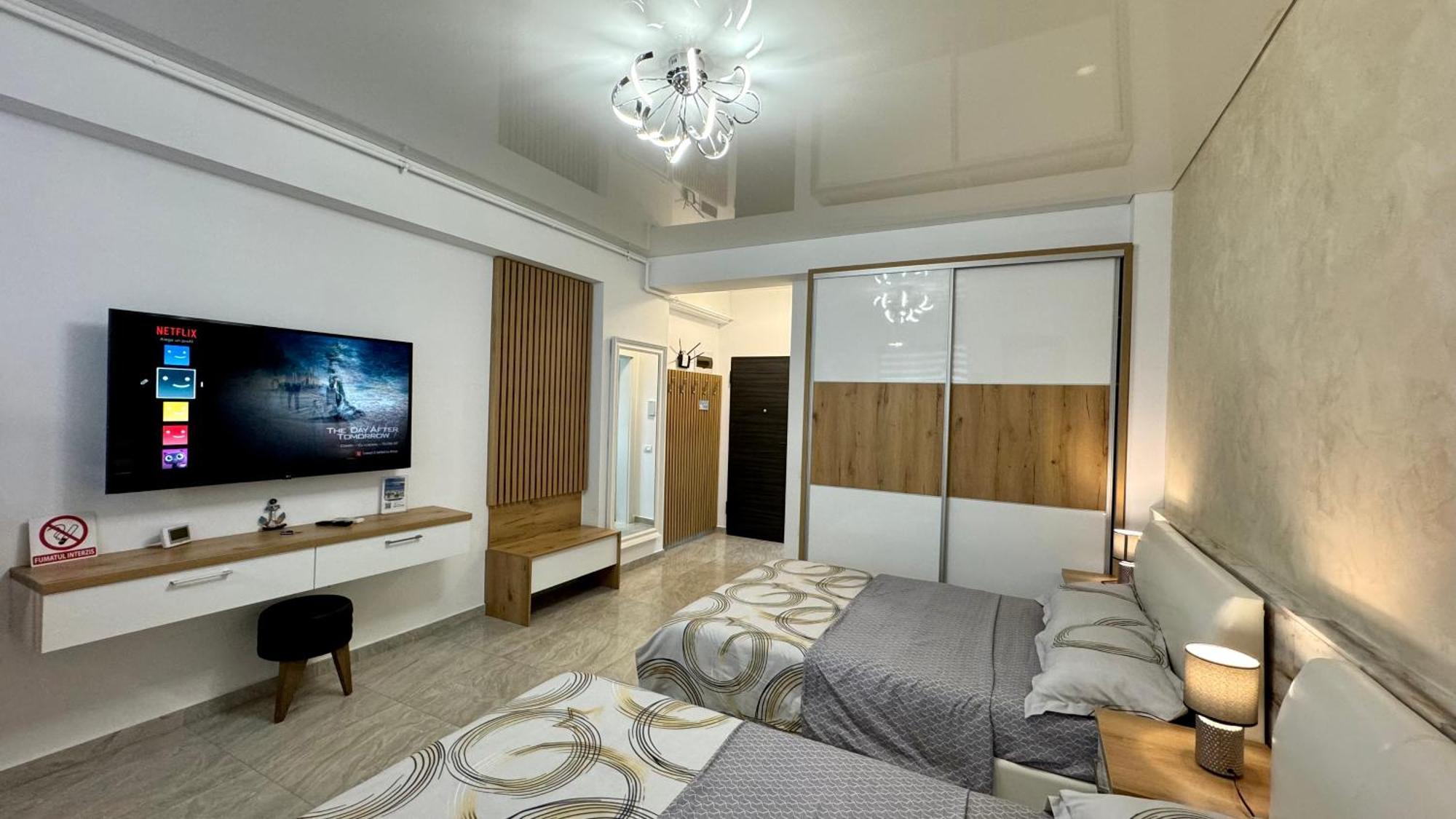 Seaview Deluxe Double Studio - Beachfront Resort Năvodari Zewnętrze zdjęcie