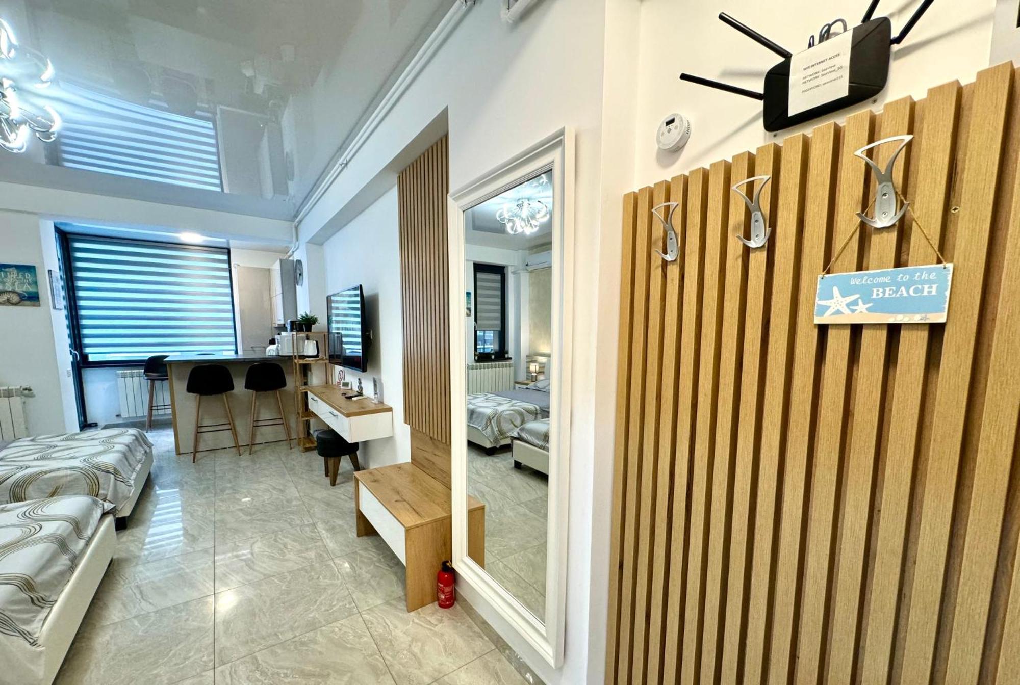 Seaview Deluxe Double Studio - Beachfront Resort Năvodari Zewnętrze zdjęcie